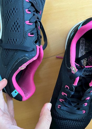 36 Beden pembe Renk Pembe Detaylı l esKadın Spor Ayakkabıci