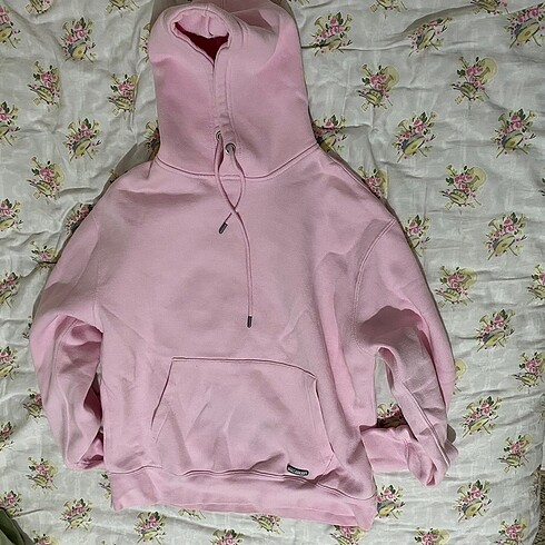 pull and bear pembe oversize sweatshirt