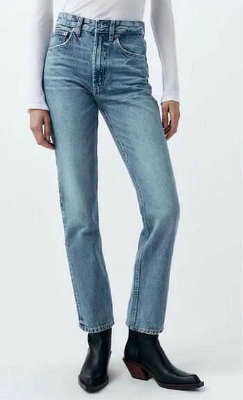 zara straight fit jean