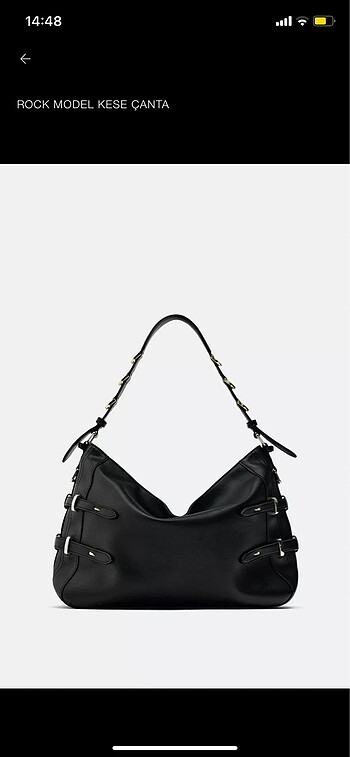zara rock model çanta