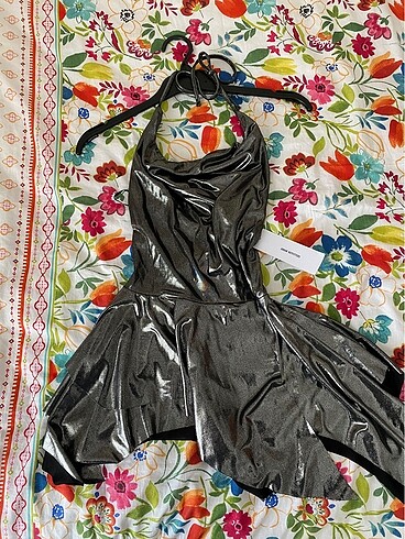 Urban Outfitters Urban Outfitters Silver Gümüş Elbise