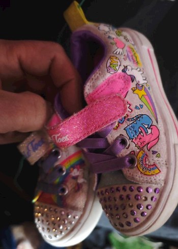 Kız Çocuk Renkli Tie-Dye Sneaker - Görsel 2