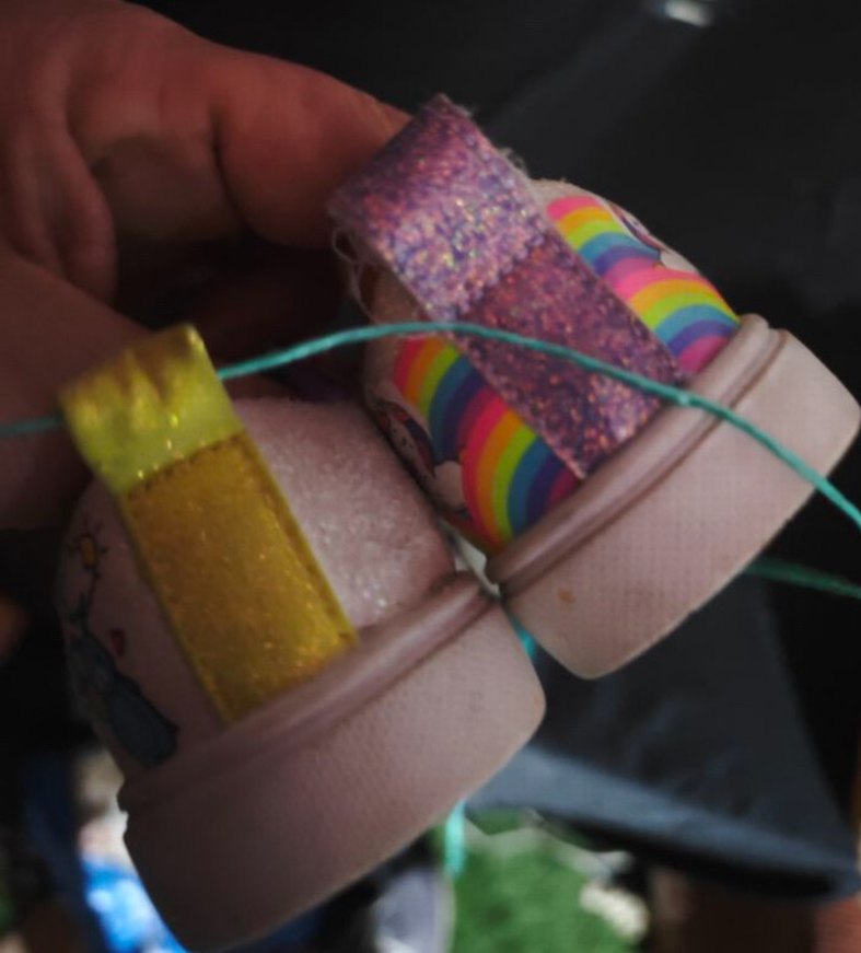 Kız Çocuk Renkli Tie-Dye Sneaker - Görsel 3