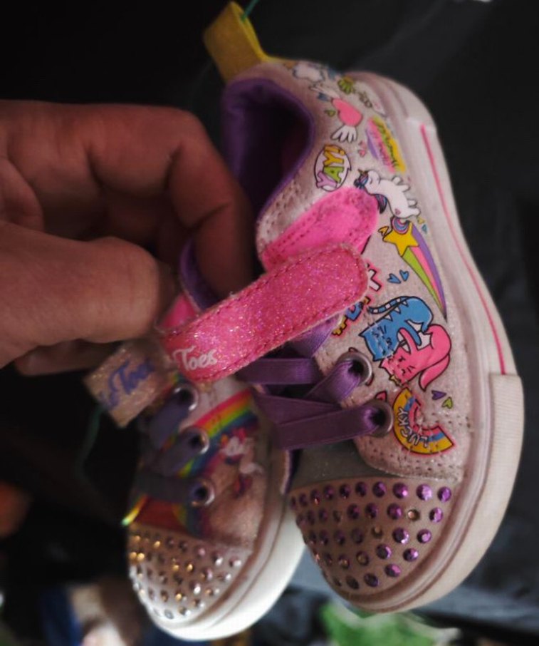 Kız Çocuk Renkli Tie-Dye Sneaker - Görsel 2