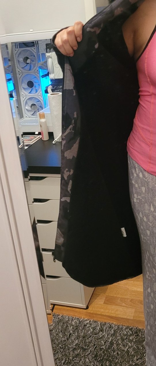 Kürk Detaylı Kamuflaj Desenli Kadın Parka - Görsel 4