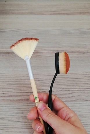 Eklips kontur fırçası hıghlıghter fırçası 