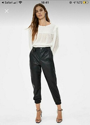 Bershka Deri Pantolon
