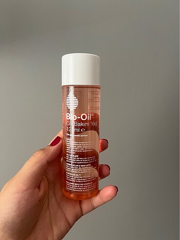 Bio-Oil hiç açılmamış çatlak yağı