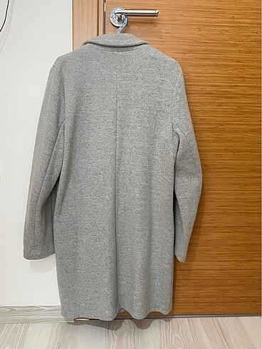 Zara gri kaban - Görsel 3