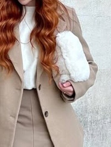 Zara peluş çanta - Görsel 4