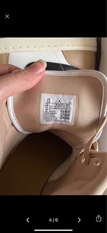 Air Jordan 1 Mid - Görsel 4