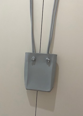 Gri Bugs Bunny Telefon Askısı çanta - Görsel 3