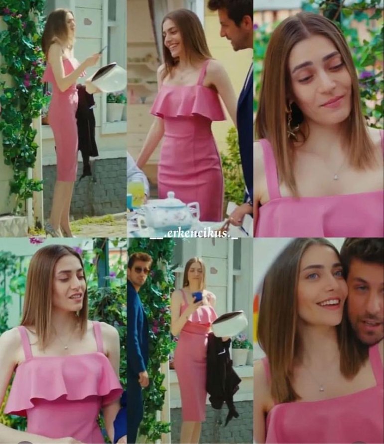 Pembe Fırfırlı Modern Klasik Kadın Abiye Elbise
Adil Işık Elbise - Görsel 5