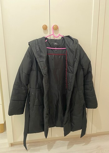 Mavi Jeans belden bağlamalı şişme mont - Görsel 3