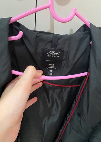 Mavi Jeans belden bağlamalı şişme mont - Görsel 4