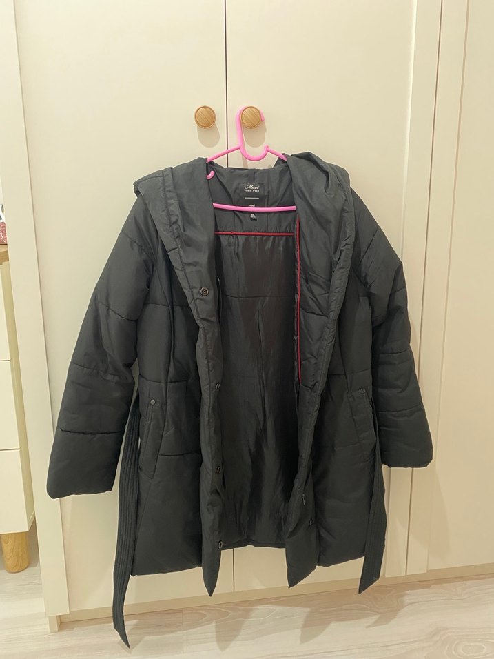 Mavi Jeans belden bağlamalı şişme mont - Görsel 3