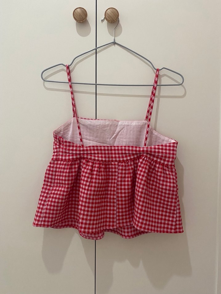 Mango pötikareli bluz - Görsel 3