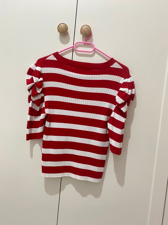 Zara çizgili üst - Görsel 3