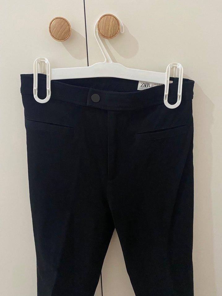 Zara yırtmaçlı paça pantolon - Görsel 3