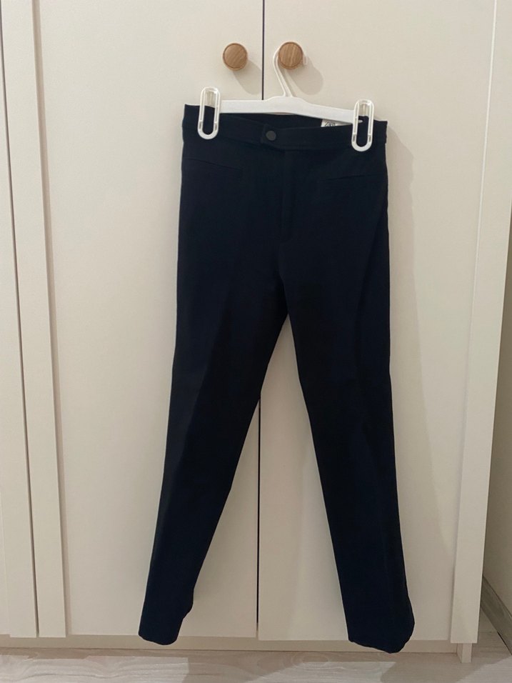 Zara yırtmaçlı paça pantolon - Görsel 2