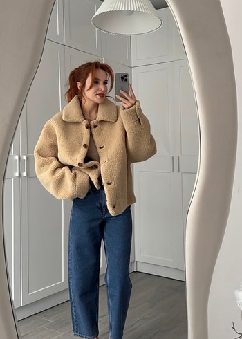 Mango suni yünlü kaban - Görsel 6