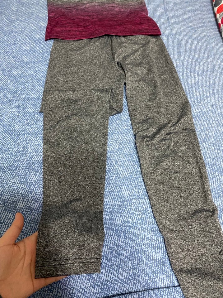 Gri-Pembe sporcu kıyafet - Görsel 3