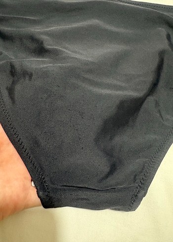 l Beden Siyah Basic Kadın Bikini Altı