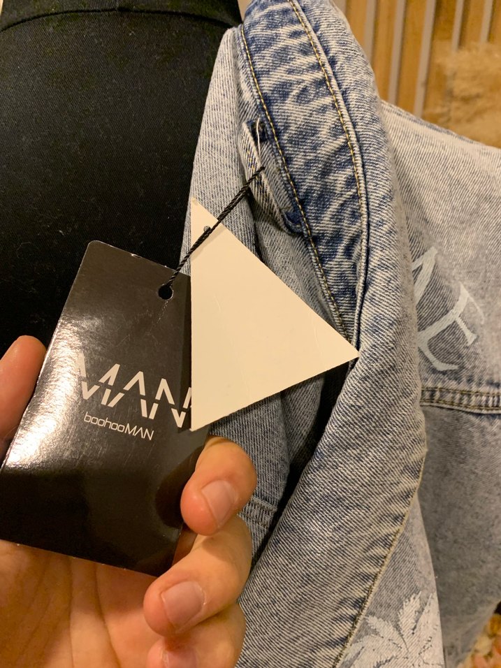 Bahoooman denim ceket sıfır etiketli - Görsel 5