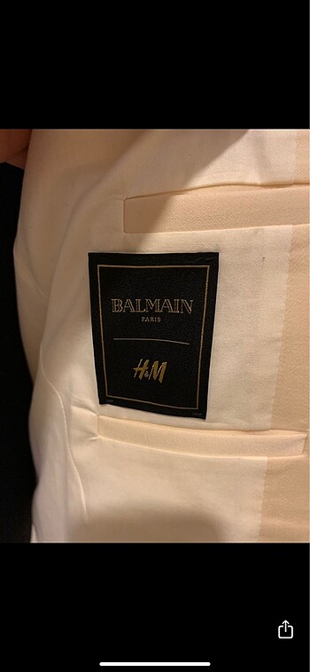 H&M H&m X BALMAIN özel koleksiyon