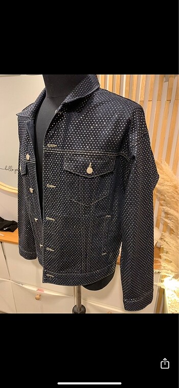 m Beden lacivert Renk Zara man taşlı denim ceket