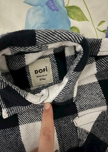 Kız Çocuk Gri Uzun Kollu Bağlamalı Gömlek - Görsel 8