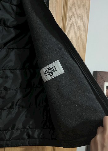 Siyah Fermuarlı erkek Yelek - Görsel 4