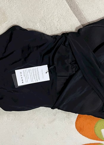 Siyah Drapeli Kadın Mayo - Görsel 6