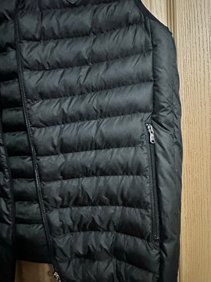 Siyah Erkek Kapüşonsuz Şişme Yelek - Görsel 5