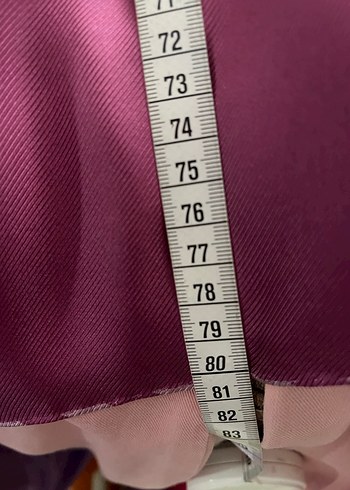 Mor Düğmeli Kadın Gömlek - Görsel 8