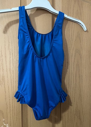 Renkli Baskılı Mavi Kız Mayo - Görsel 4