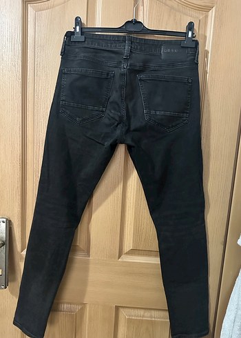 Siyah Erkek Denim Jean Pantolon - Görsel 7