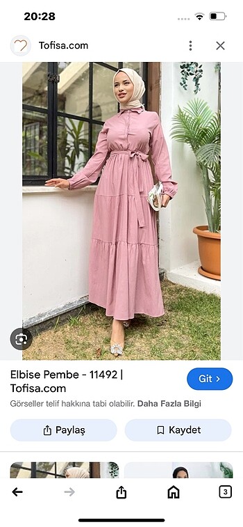 Tesettür Günlük elbise