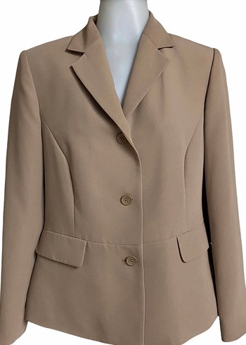 Bershka Bej Klasik Kadin Blazer Ceket