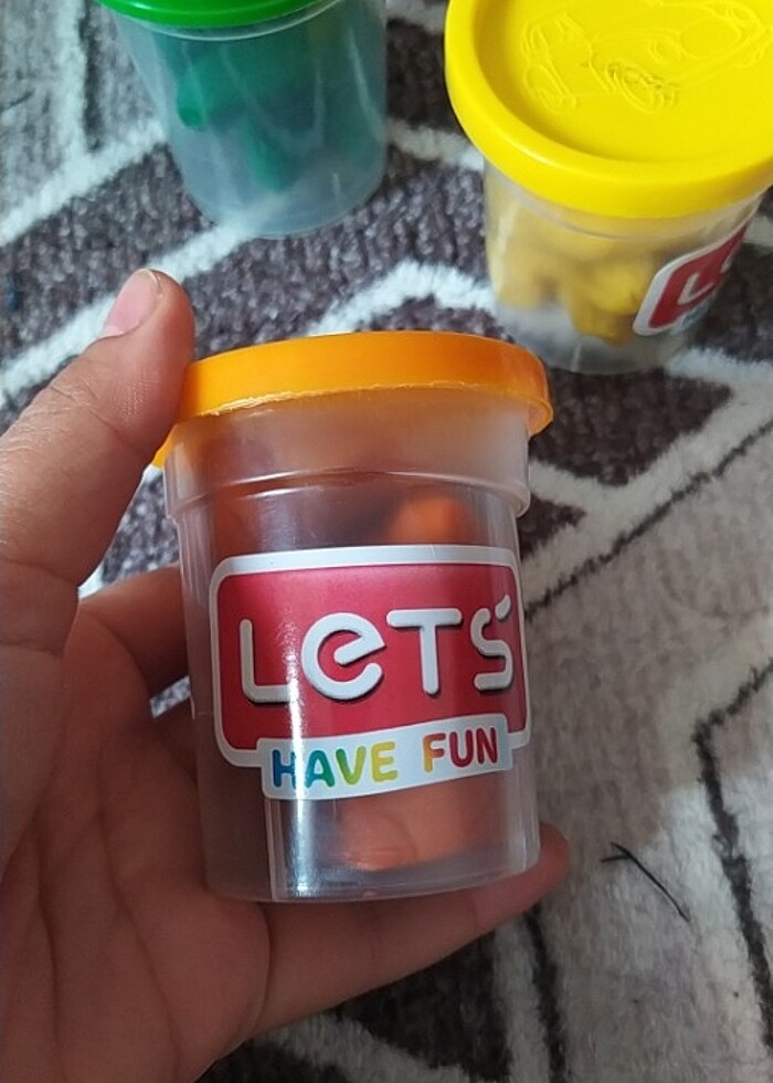 Yepyeni büyük oyun hamuru  tanesi 25 TL  - Görsel 3