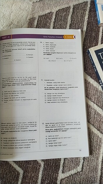  Beden Renk Kitap 190 sayfa 40 kadar kullanılmış 