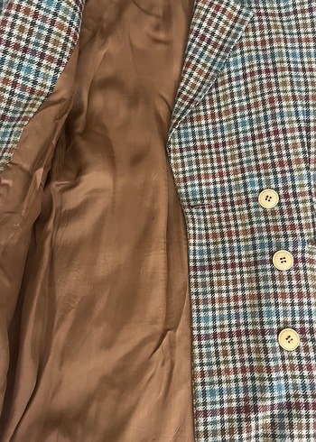 Düğmeli Kadın Blazer Ceket