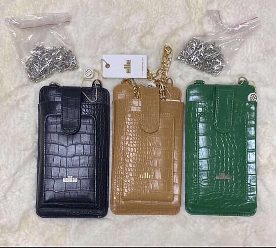 Elle bayan telefon çanta cüzdan mal
