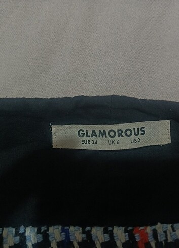 xs Beden çeşitli Renk GLAMOROUS TWEED KISA ÜST 