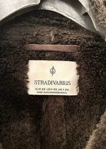 Siyah renkli Kürklü Süet Biker Ceket - Görsel 5