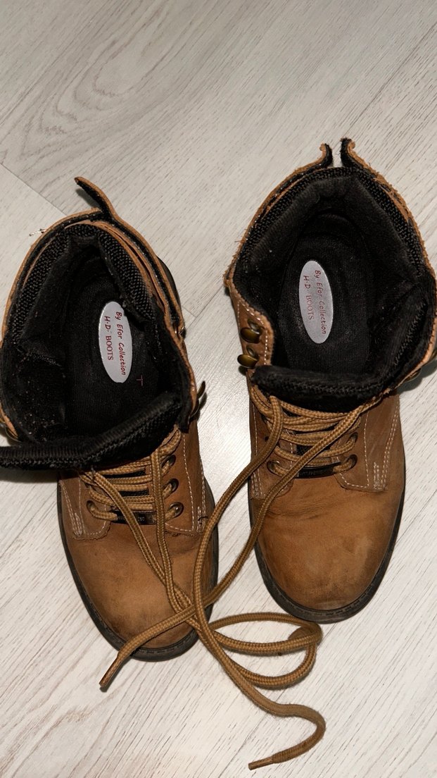 Kahverengi Süet Tokalı Bot - Görsel 3