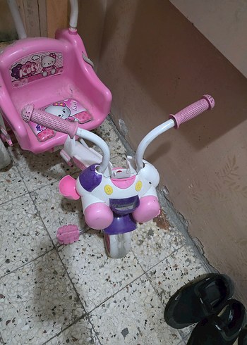 Babyhope Öykü Pembe Üç Teker Bebek Bisikleti - Görsel 4