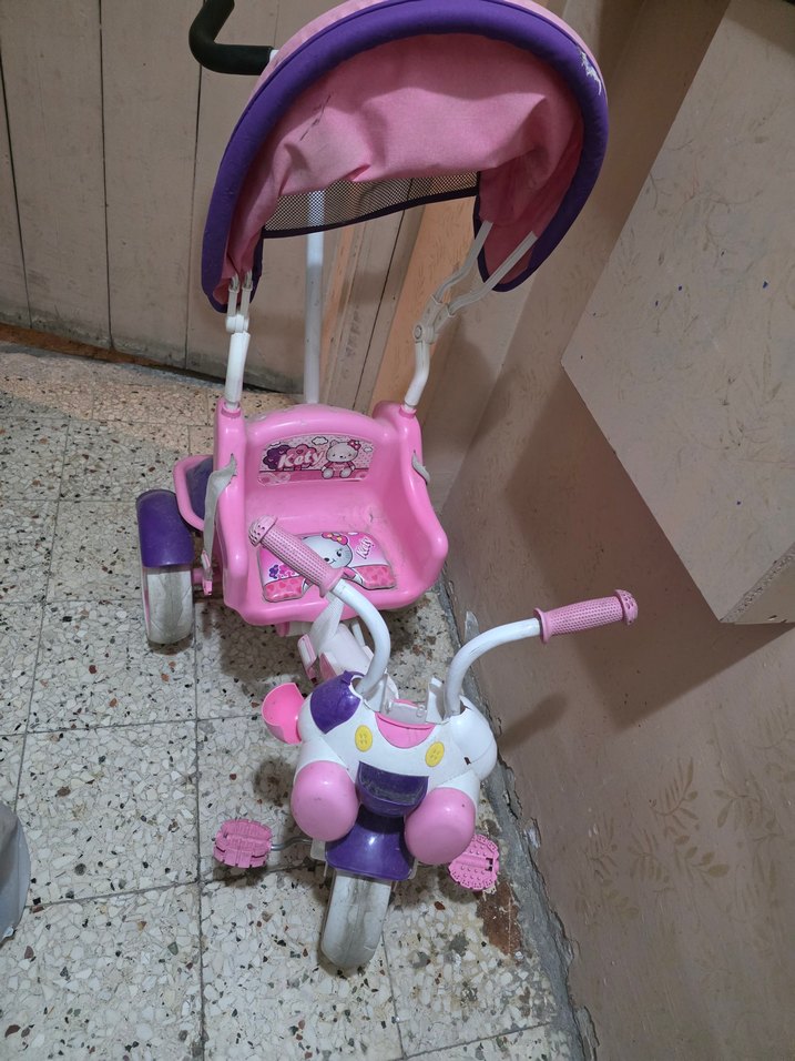 Babyhope Öykü Pembe Üç Teker Bebek Bisikleti - Görsel 3