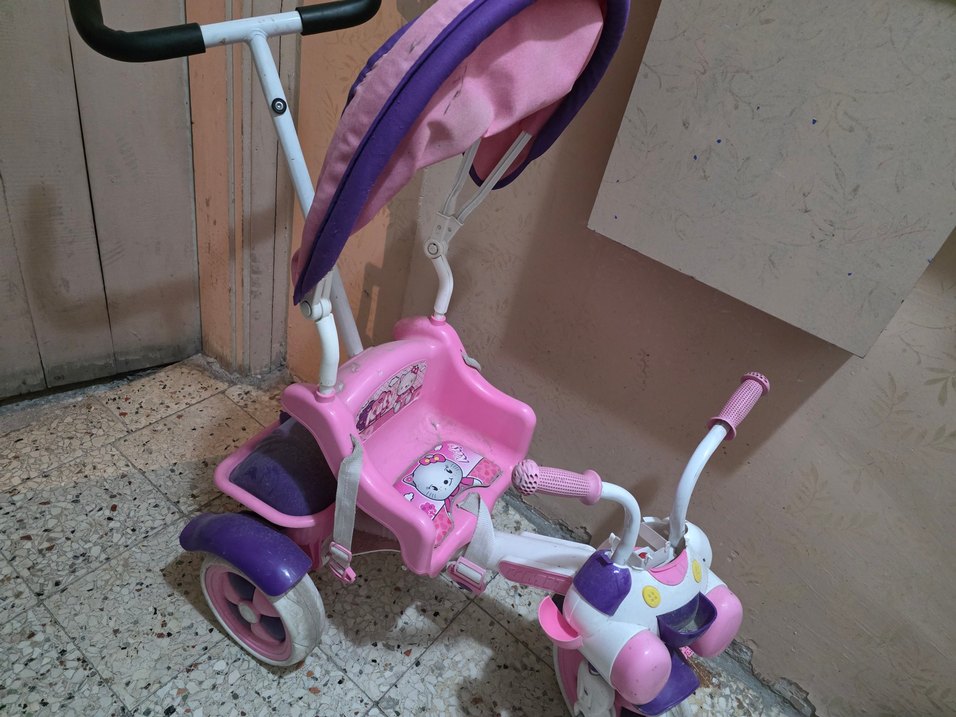 Babyhope Öykü Pembe Üç Teker Bebek Bisikleti - Görsel 2