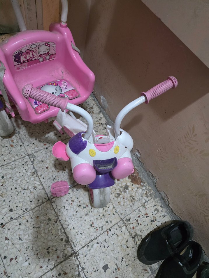 Babyhope Öykü Pembe Üç Teker Bebek Bisikleti - Görsel 4